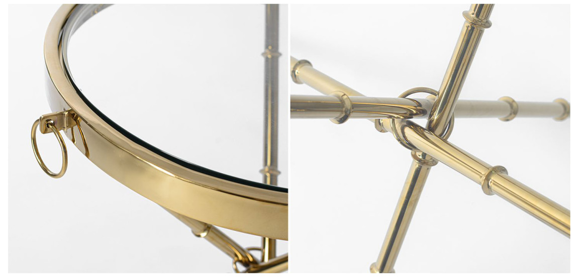 Приставной стол Side Table Omni glass