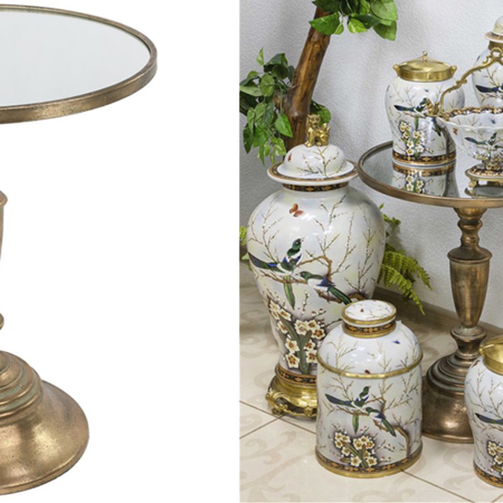 Приставной стол Table Bronze Glass