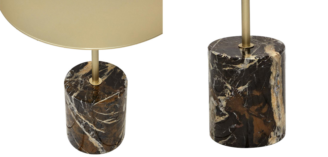 Приставной стол Thabi Dark Brown Side Table