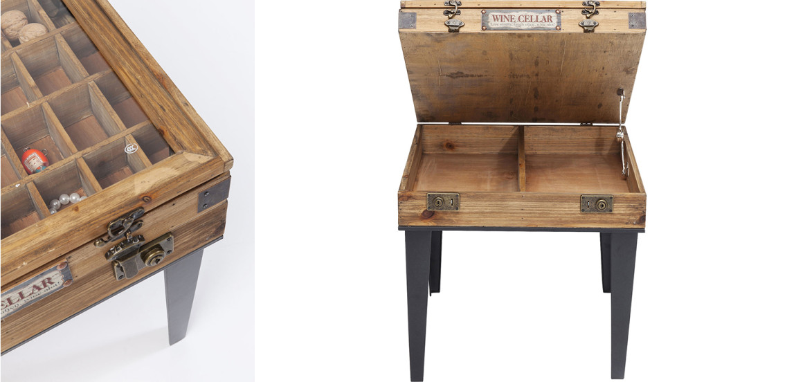 Приставной стол Wooden Wine Cellar