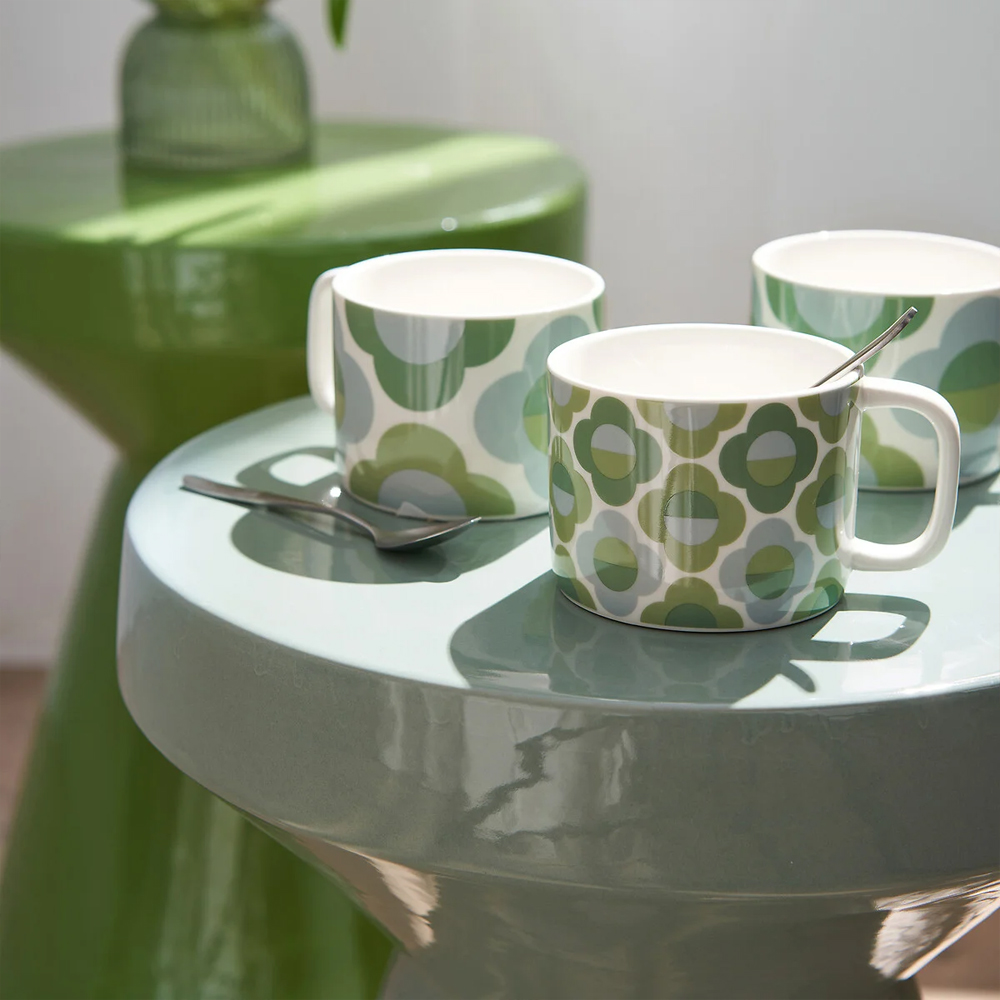 Приставной стол из керамики Manufacto Gray-green
