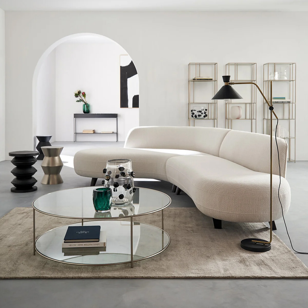 Приставной стол из сплава алюминия Solaris