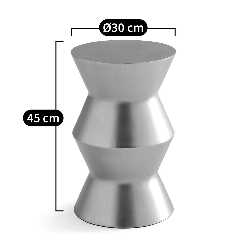 Приставной стол из сплава алюминия Solaris