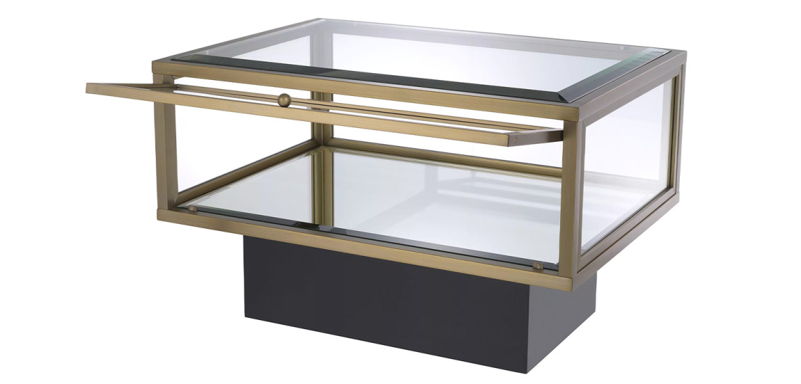 Приставной стол с витриной Eichholtz Side Table Ryan