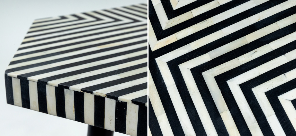 Приставной столик Bone Inlay