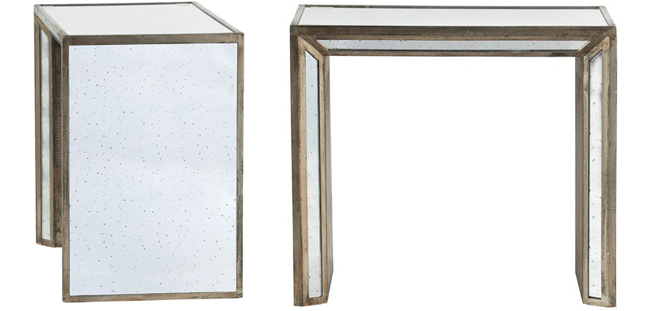Приставной столик Mirrored Wide Side