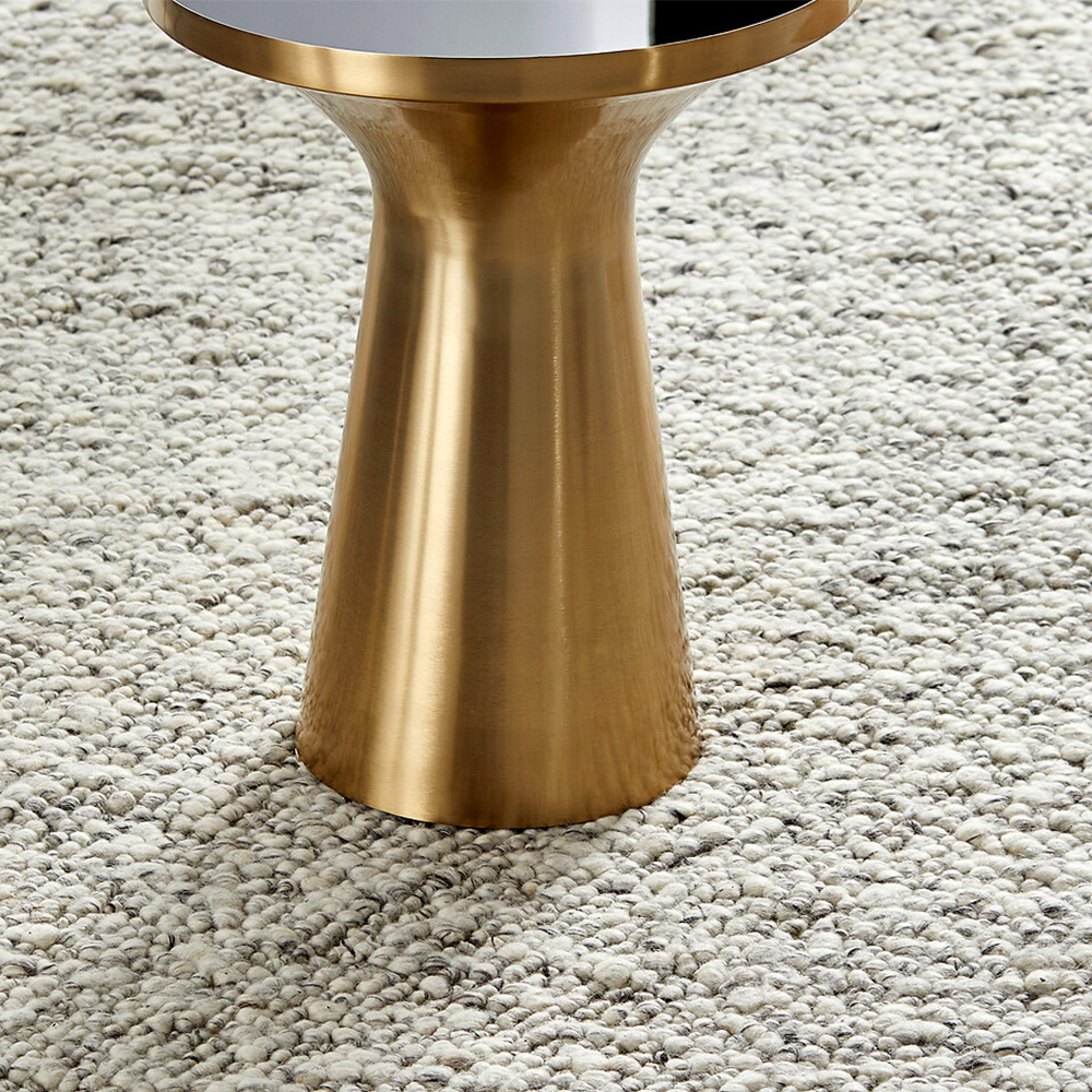 Приставной столик из латуни Grant Brass Side Table
