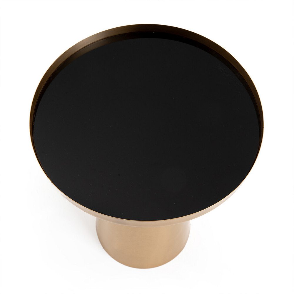 Приставной столик из латуни Grant Brass Side Table