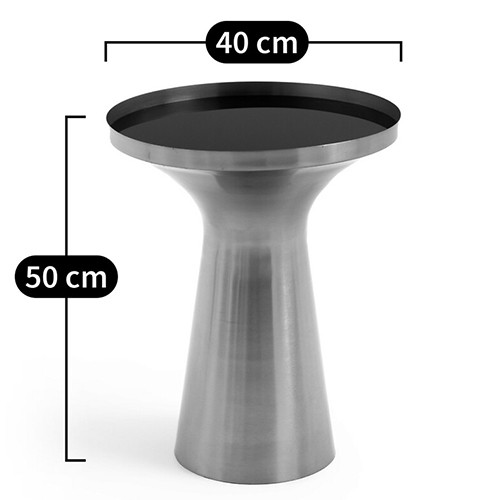 Приставной столик из латуни Grant Brass Side Table