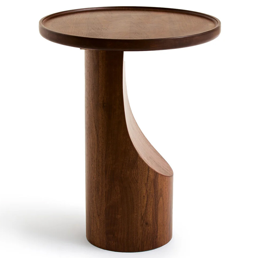 Приставной столик из массива дерева Walnut
