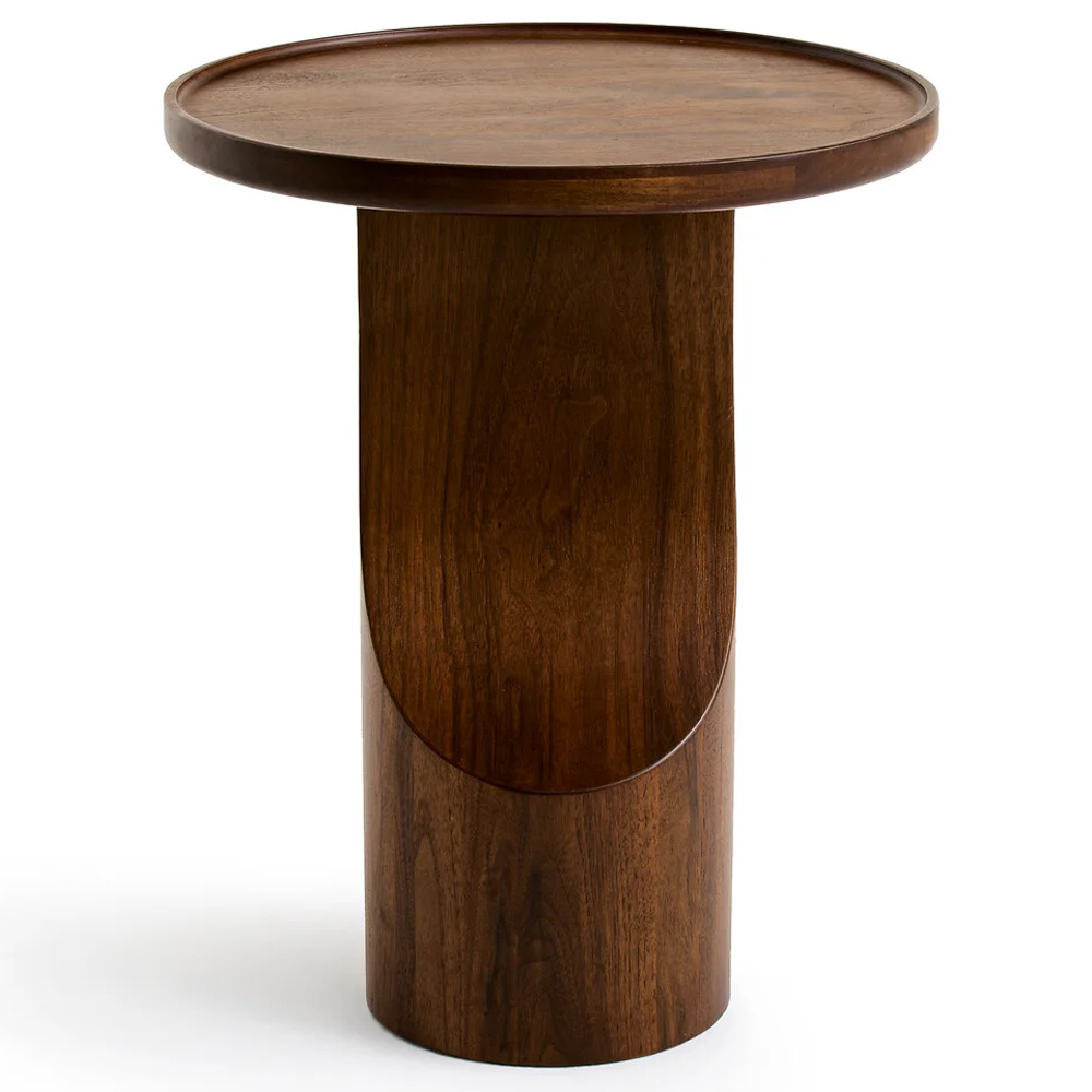 Приставной столик из массива дерева Walnut