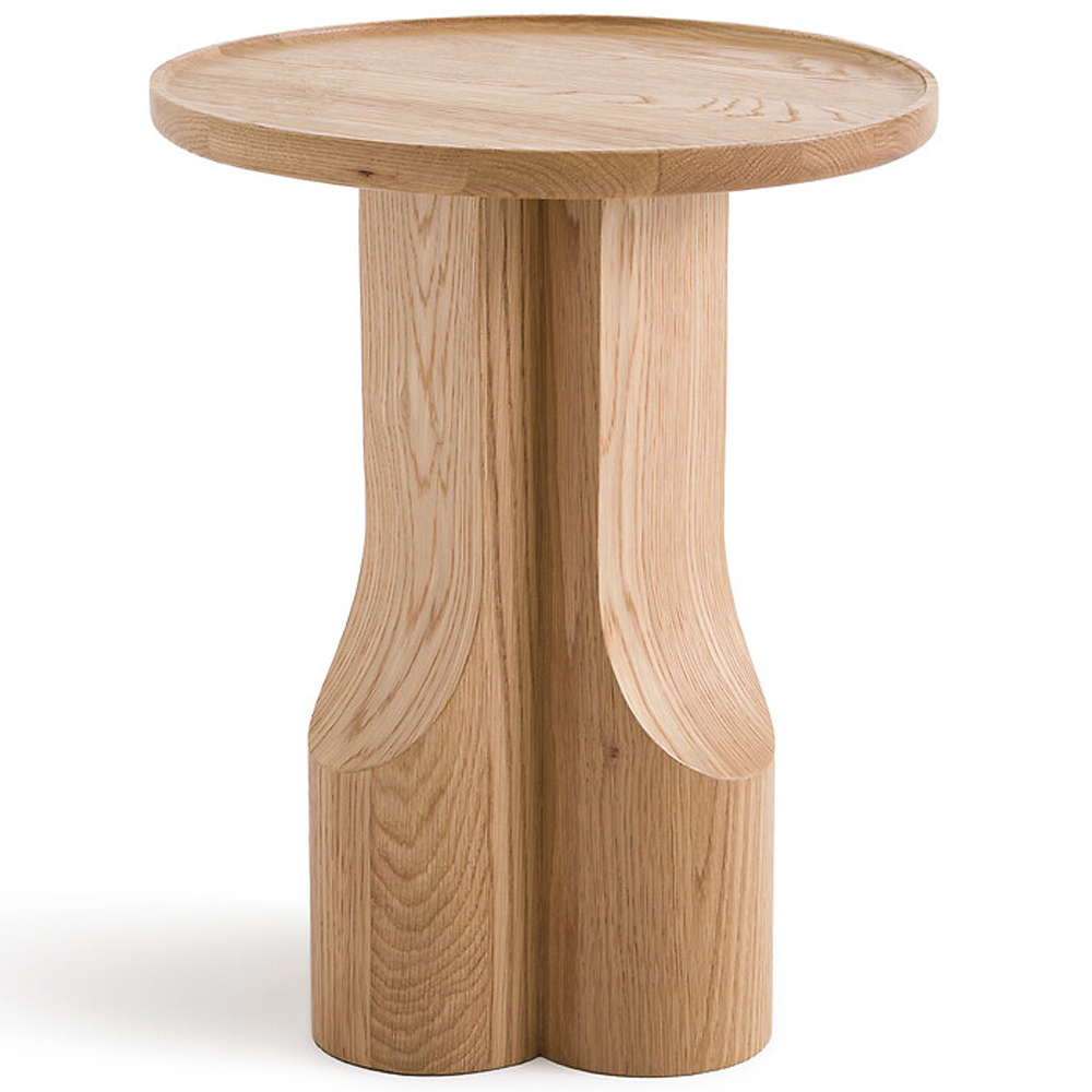 Приставной столик из массива дерева Walnut Triple