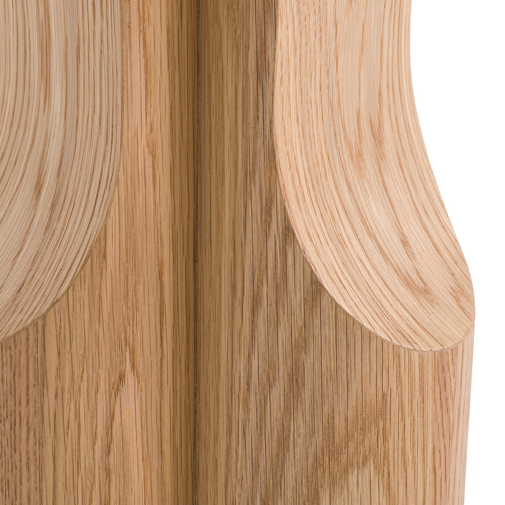 Приставной столик из массива дерева Walnut Triple