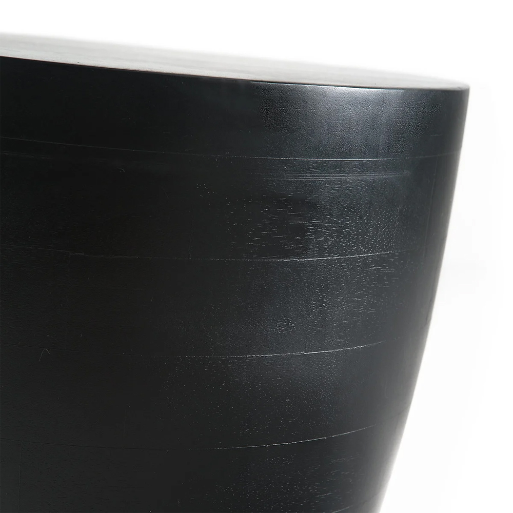 Приставной столик из массива манго Tom-tom Black