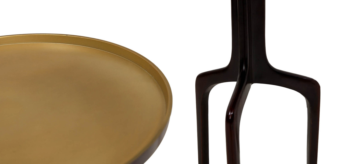 Приставной столик на трёх ножках Jose Tripod Coffee Table