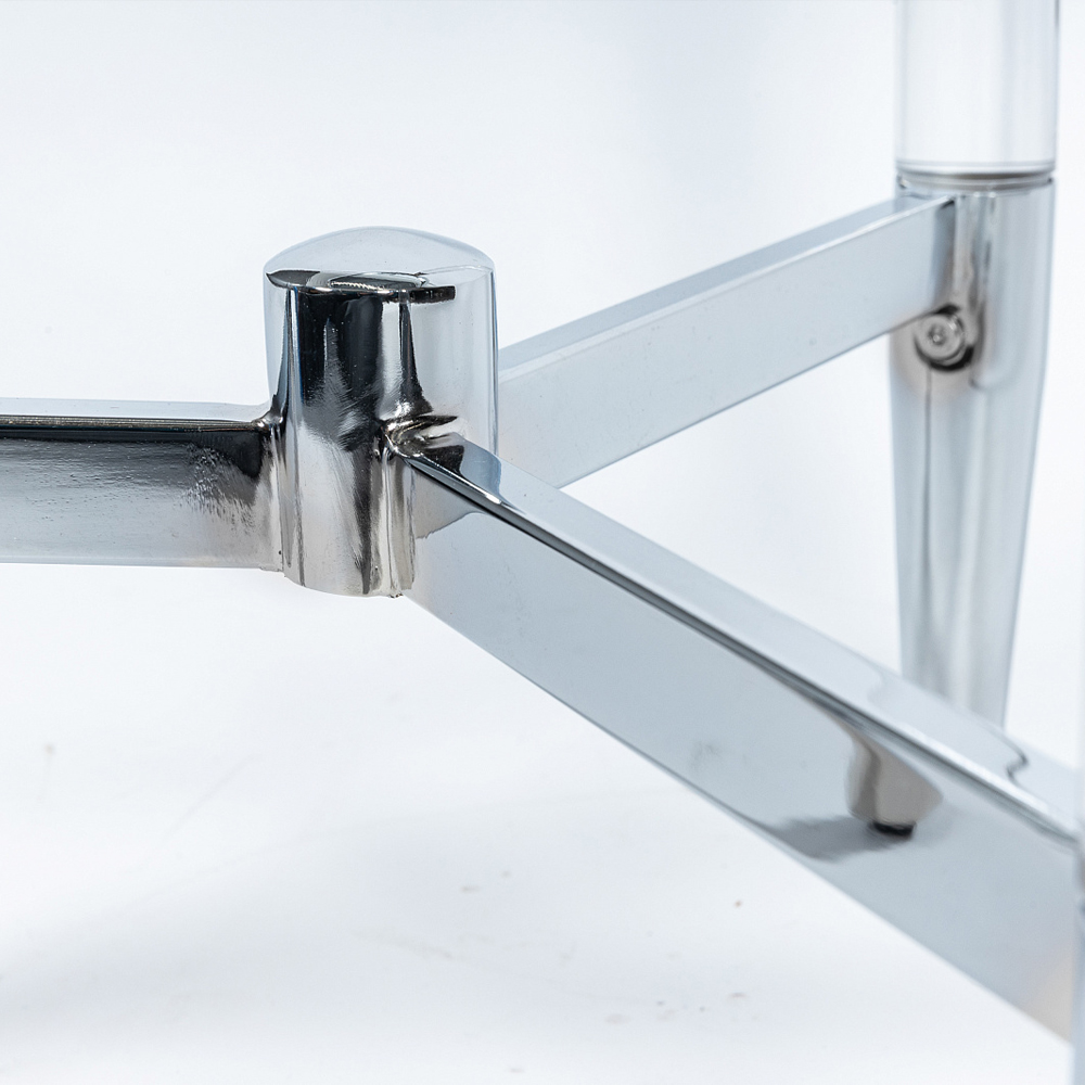 Приставной столик со стеклянной столешницей Deimos