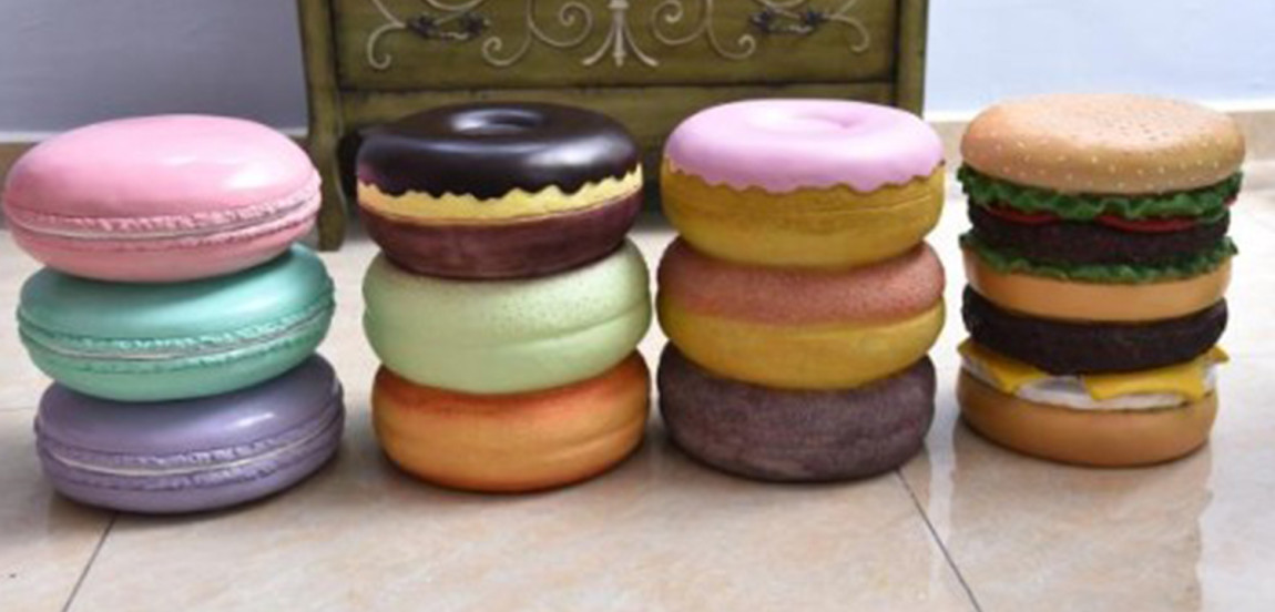 Приставной табурет Гамбургер Hamburger Stool