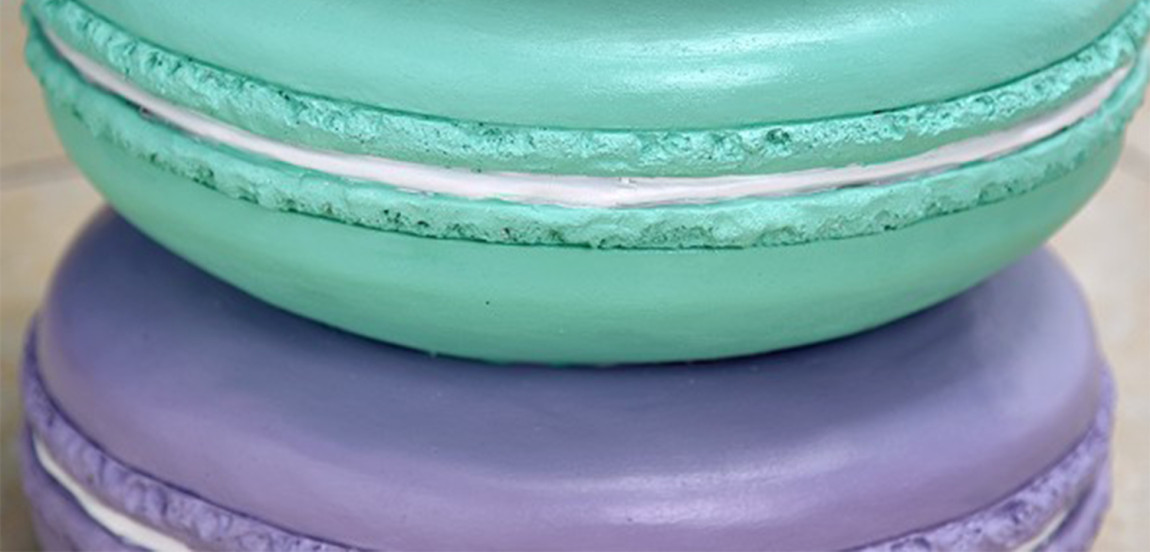 Приставной табурет Макарон Three Macaroon Stool