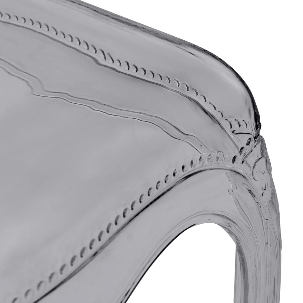 Прозрачный стул серый LOUIS GHOST CHAIR Grey