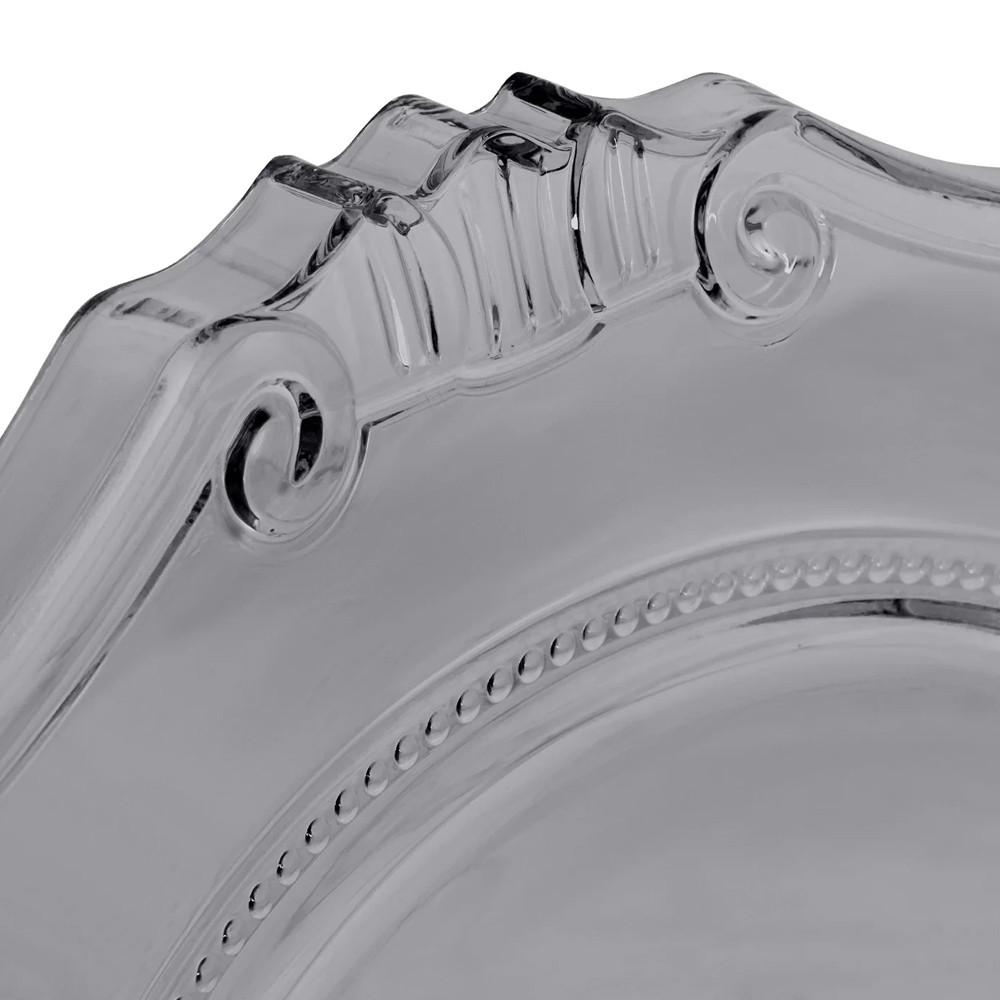 Прозрачный стул серый LOUIS GHOST CHAIR Grey