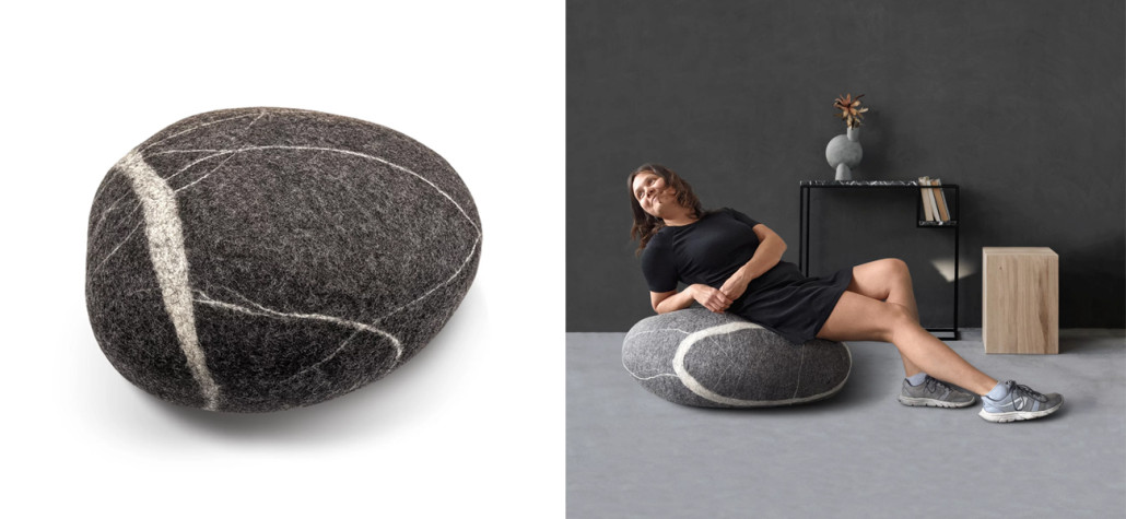 Пуф - Камень PEACE