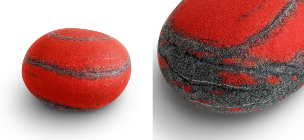 Пуф - Камень КРАСНЫЙ МАРС