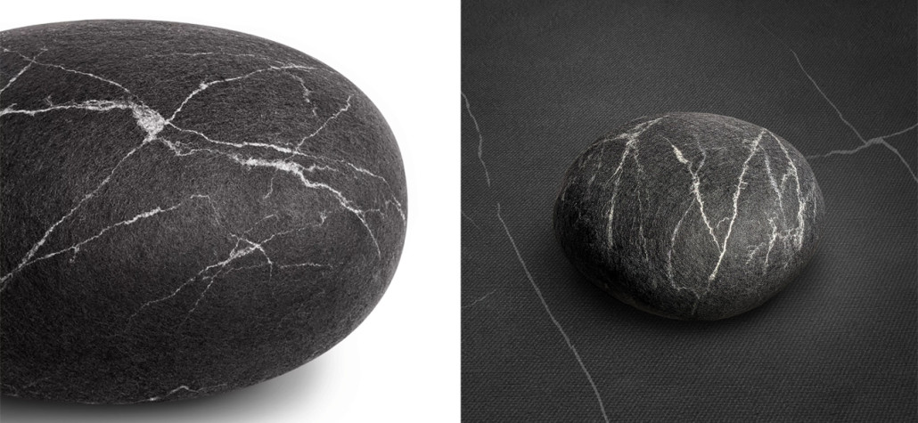 Пуф - Черный Мрамор