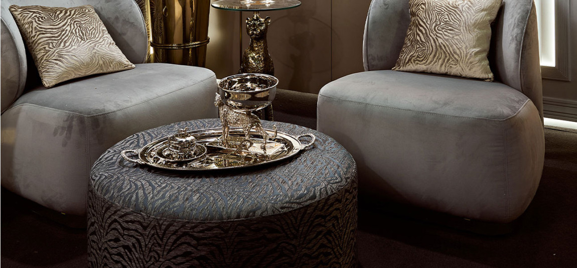 Пуф Aldous Huxley blue