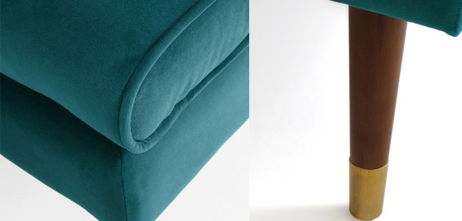 Пуф Classic Furniture сине-зеленый