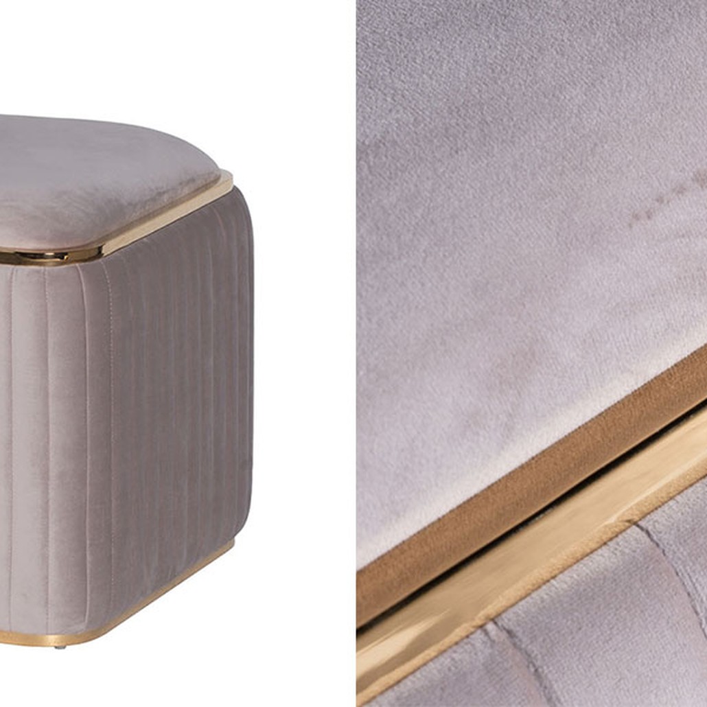Пуф Copperfield exquisite grey