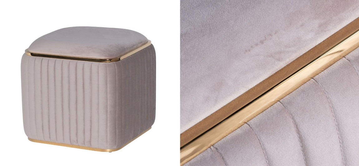 Пуф Copperfield exquisite grey