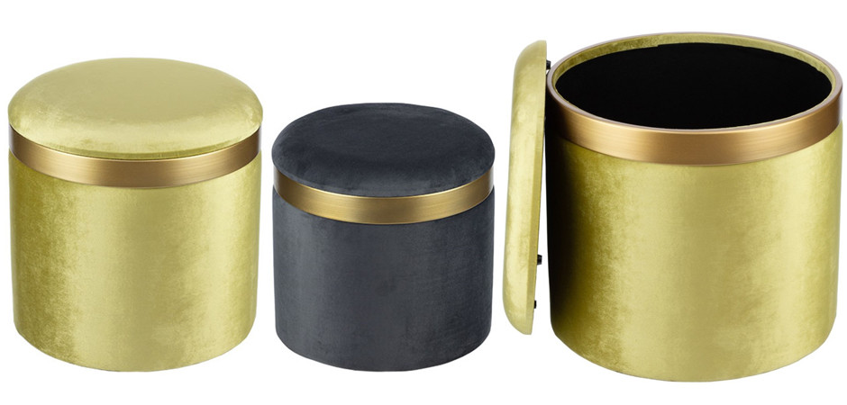 Пуф Golden Belt Pistachio фисташковый