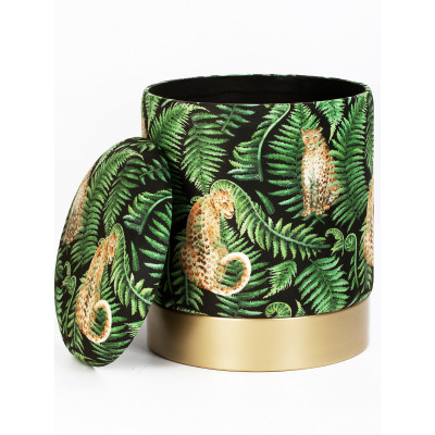 Пуф Leopards in the ferns