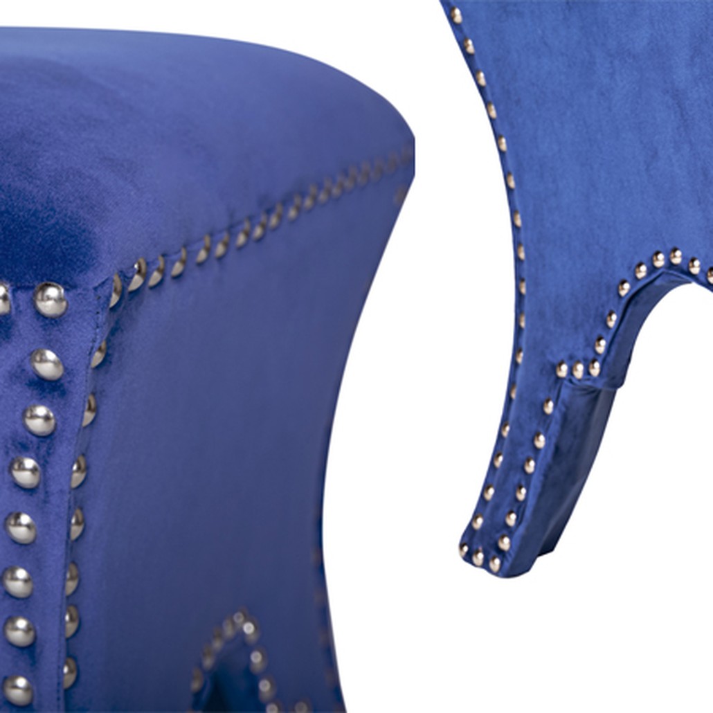 Пуф Pouf Blue Velor