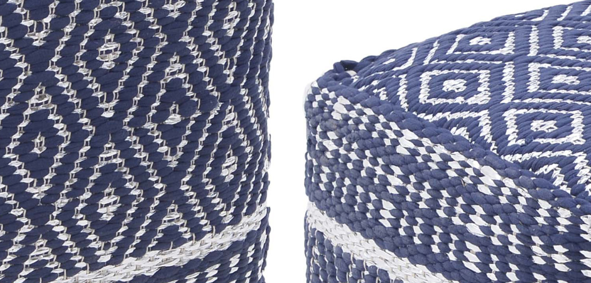 Пуф Rhombuses Kelim Ornament Pouf