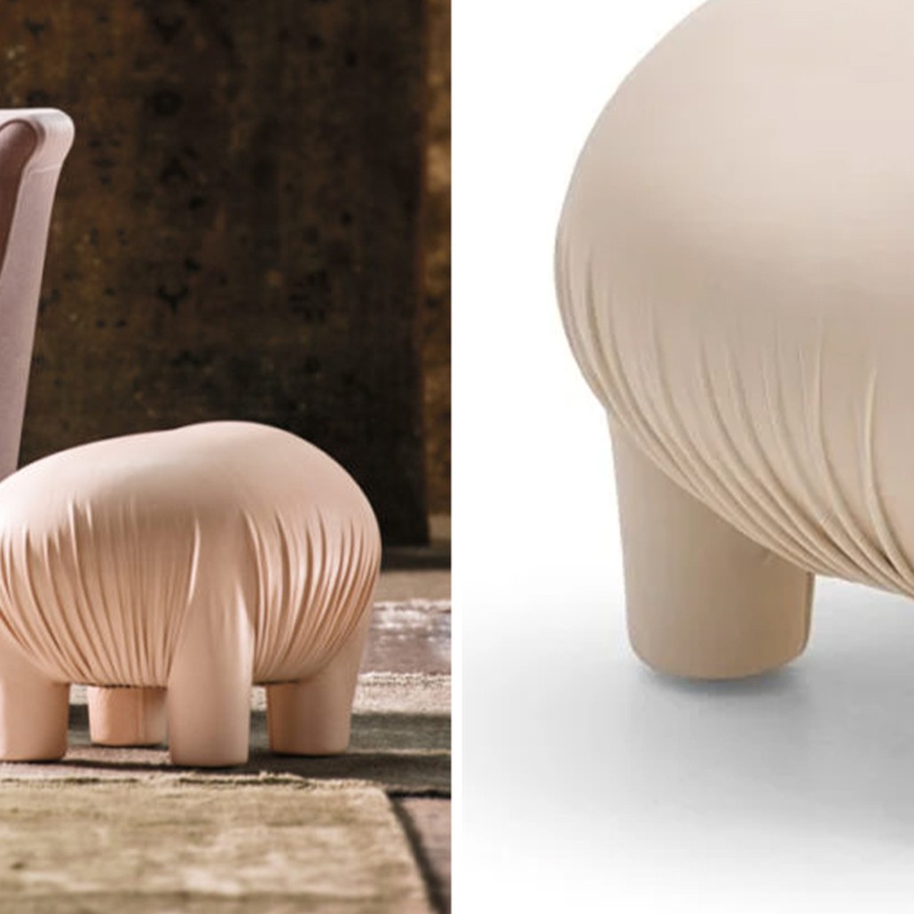 Пуф Бархат Anomaly дизайн Moroso Velvet