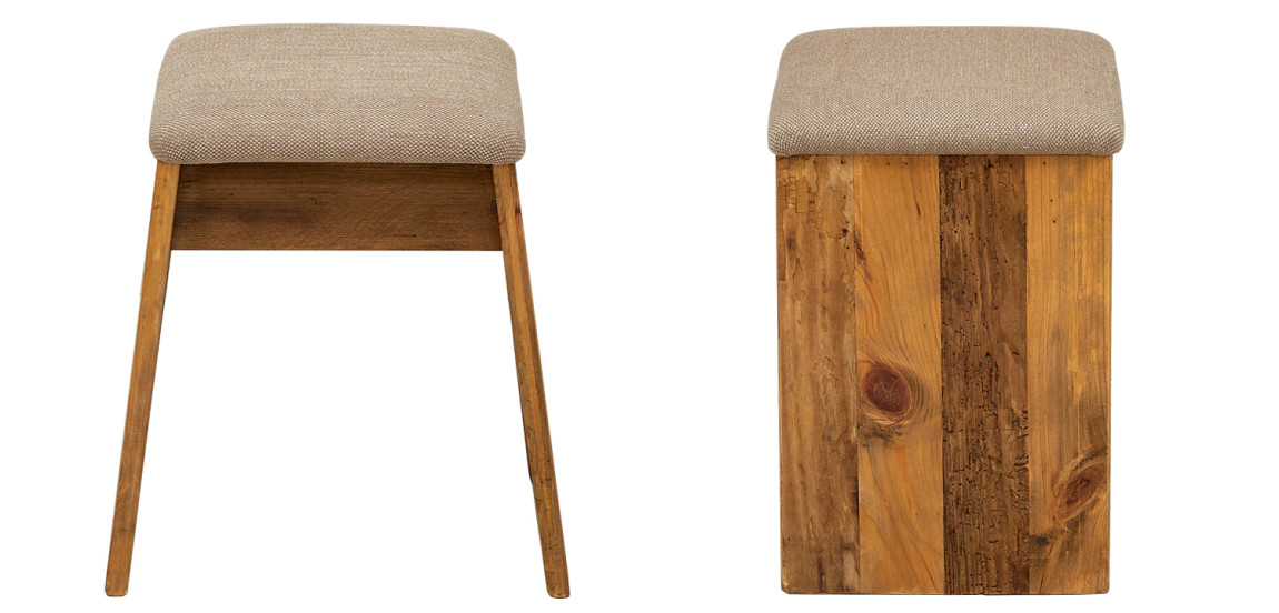 Пуф деревянный Aime Wood Pouf