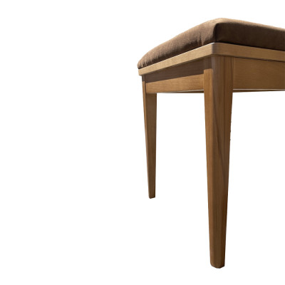 Пуф из массива бука обивка велюр Tasteful Furniture