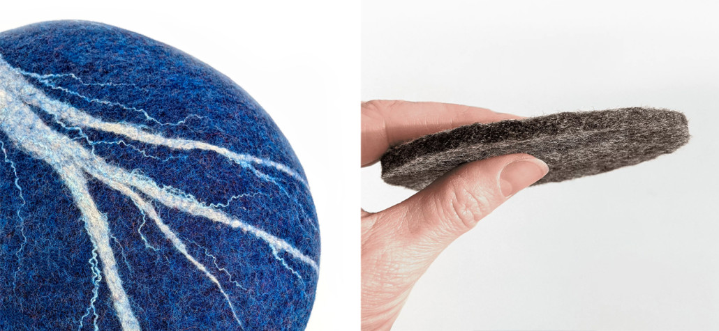 Пуф Синий Камень BLUE FLASH