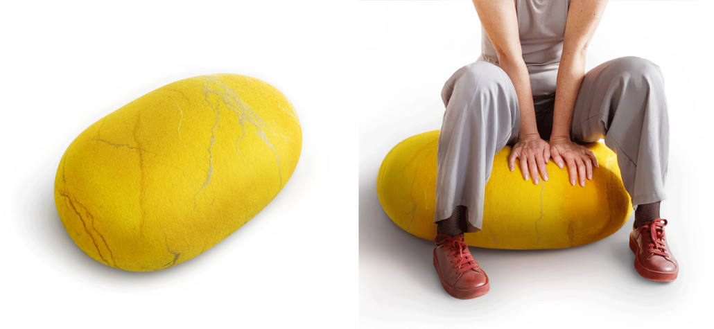 Пуф Янтарная Галька