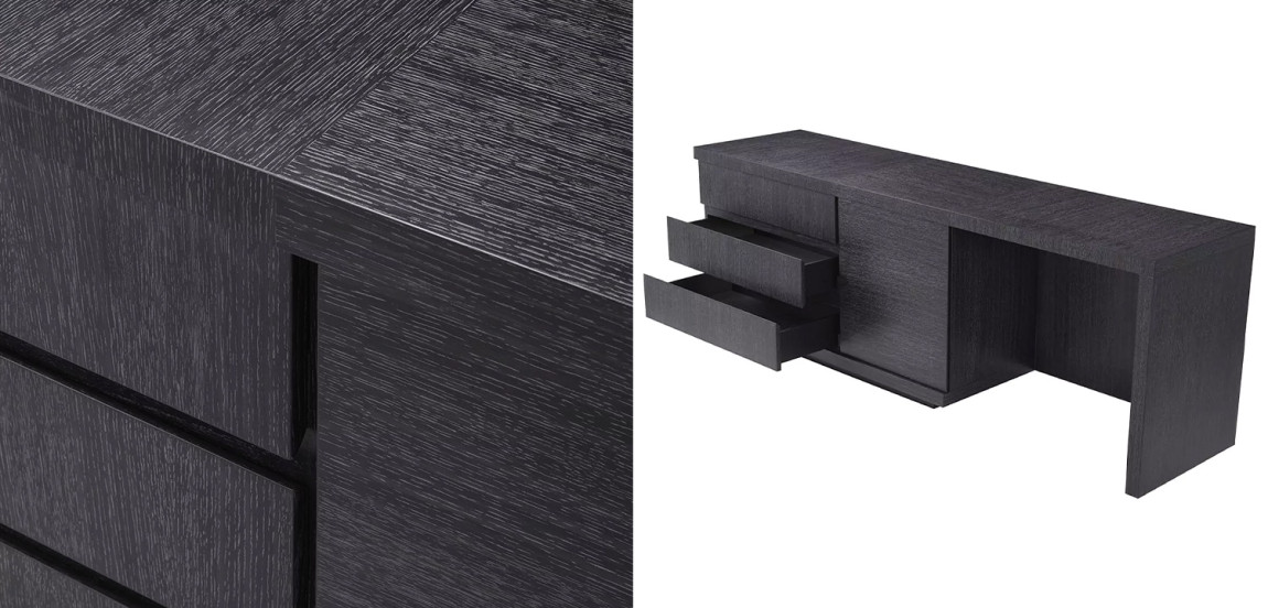 Рабочий стол Eichholtz Desk Crosby Black