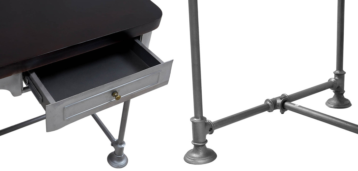 Рабочий стол Iston Metal Wood Desk
