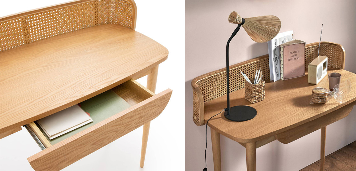 Рабочий стол Morten Wicker Table
