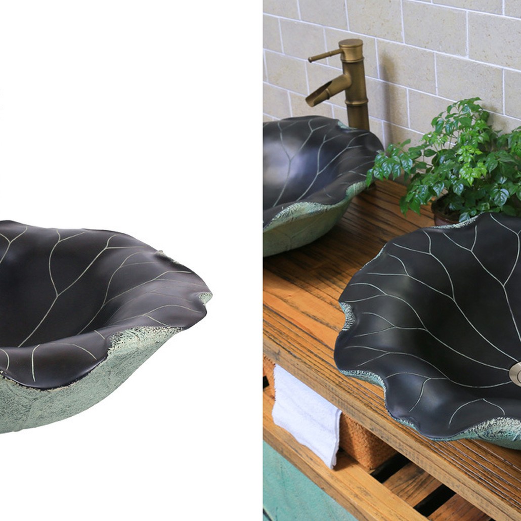 Раковина Lotus Leaf