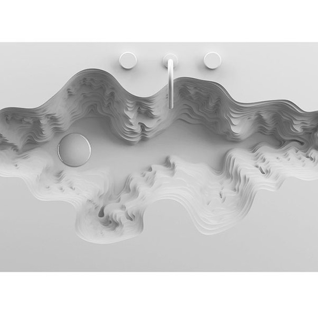 Раковина белая Canyon Sink