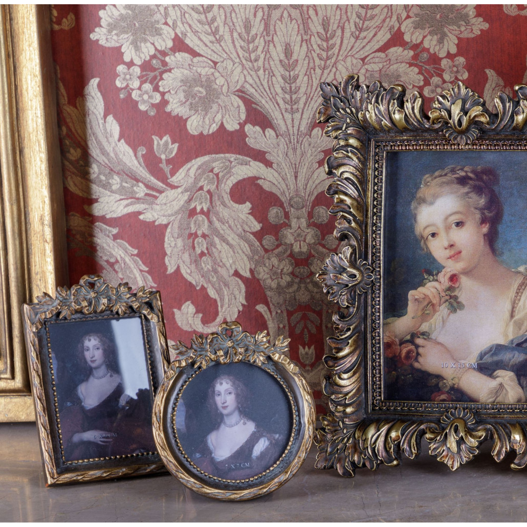 Рамка для фото Silver with gold