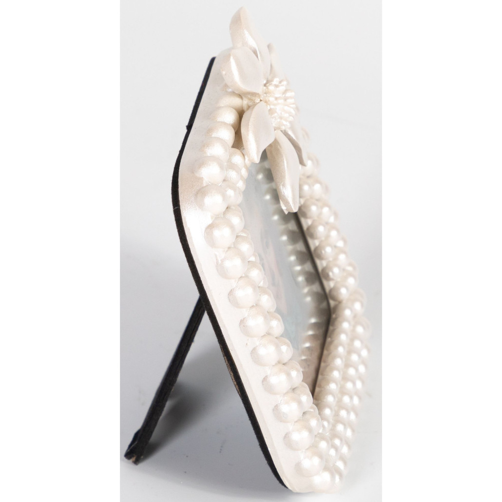 Рамка для фото White beads