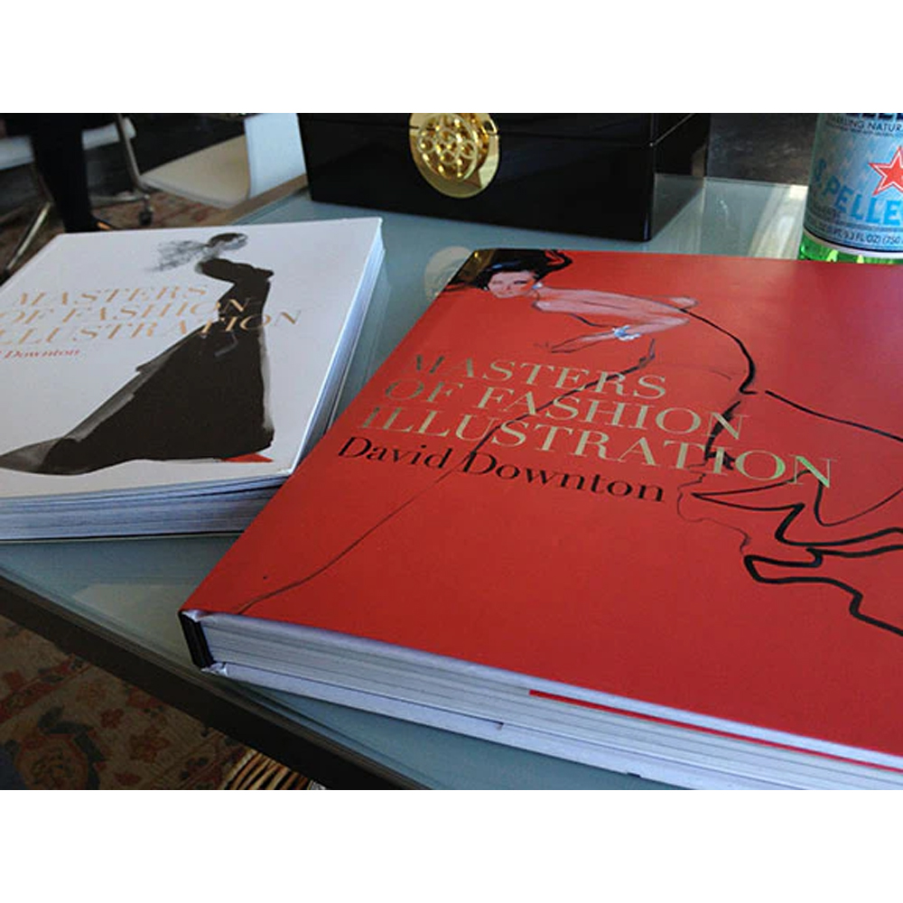 Редкое подарочное издание Masters of Fashion Illustration by David Downton