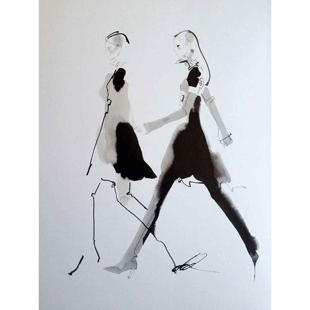 Редкое подарочное издание Masters of Fashion Illustration by David Downton