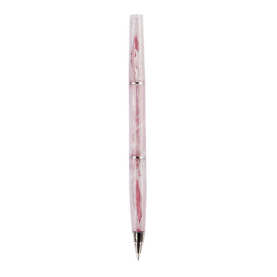 Ручка шариковая из натурального камня Кварц Розовый Stone Pens